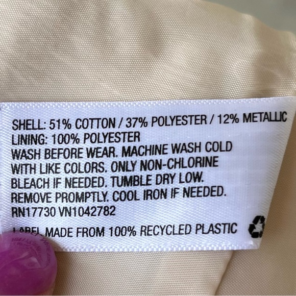 •OshKosh B’gosh• Baby Girls Girls Brocade Skirt - Size 12 Months - Picture 6 of 7